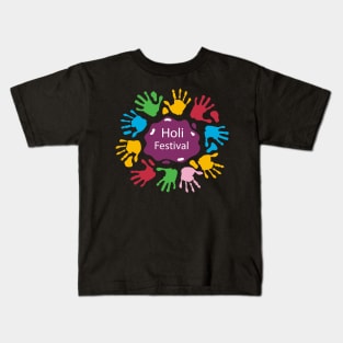 Holi Festival Kids T-Shirt